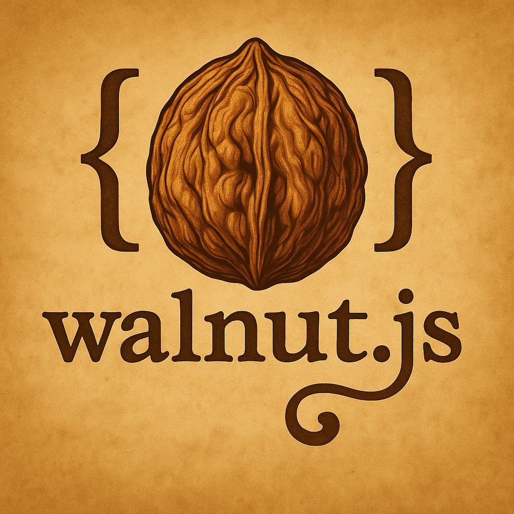 walnut.js™ Sacred Developer Emblem